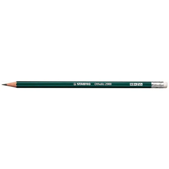 STABILO OTHELLO RUBBER TIP PENCIL 2B — image 1