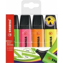 STABILO BOSS ORIGINAL WALLET OF 4 PCS