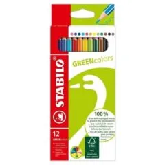 STABILO 12 GREENCOLORS