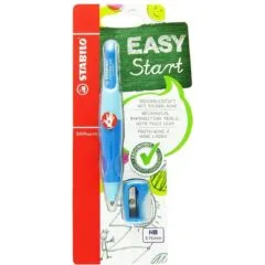 STABILO EASYERGO 3.15 + SHARPENER BLUE (R)