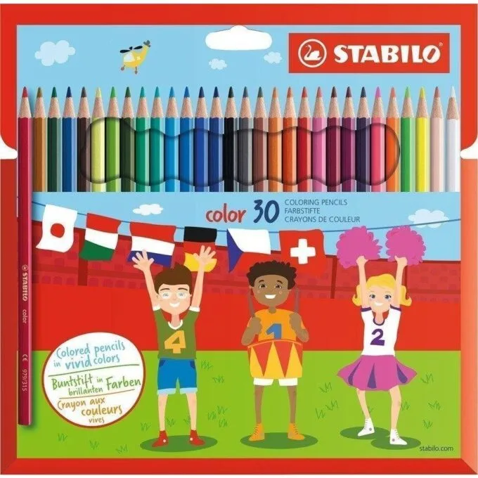 STABILO COLOR 30 PCS PENCILS BOX — image 1
