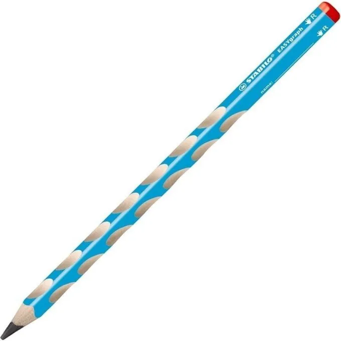 STABILO EASYGRAPH HB PENCIL (R) BLUE — image 1