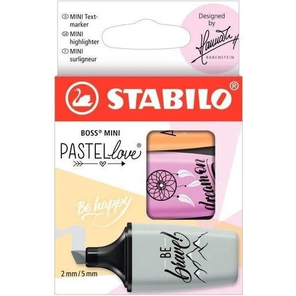 STABILO BOSS MINI PASTELLOVE 2.0 3PCS WALLET — image 1