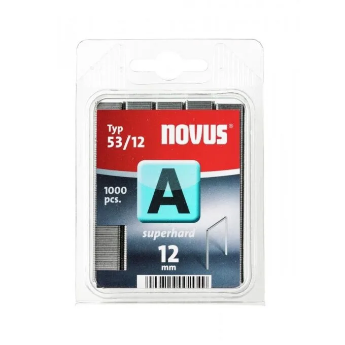 NOVUS STAPLES 53/12 800 PCS BOX — image 1