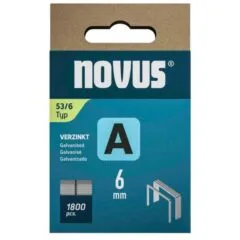 NOVUS STAPLES 53/6 1800 PCS BOX