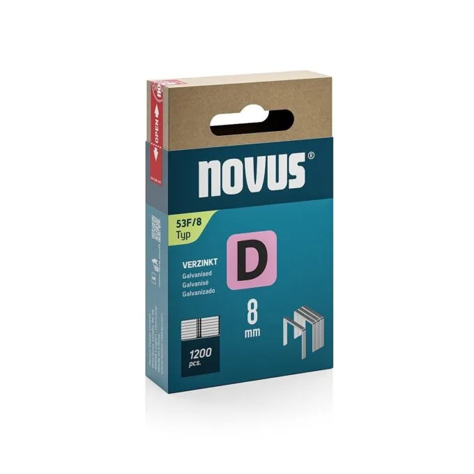 NOVUS STAPLES 53F/10 600 PCS BOX — image 1