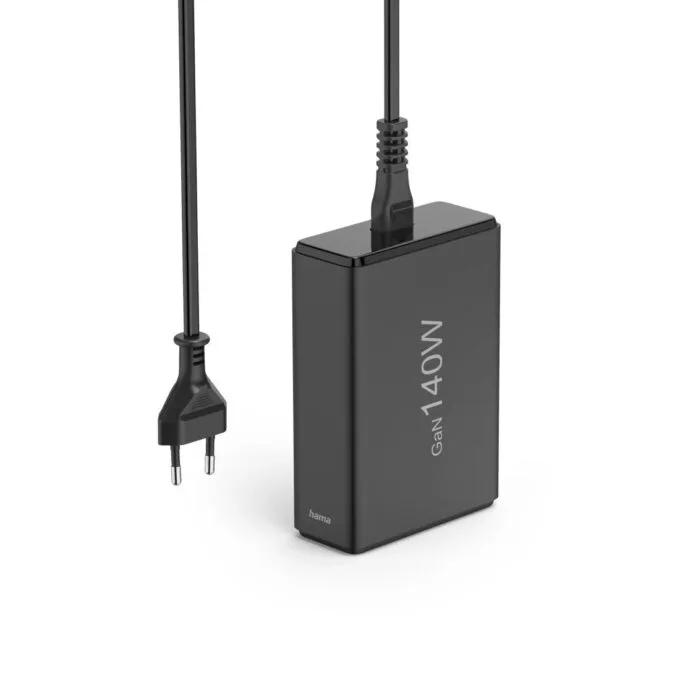 Hama GAN 140W PD/QC 3x USB-C, 2x USB-A black — image 5