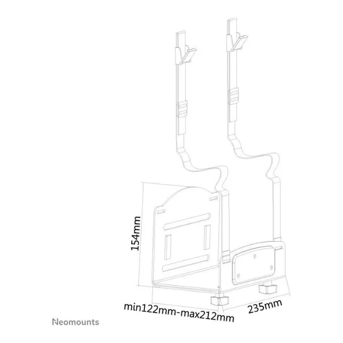 Neomounts CPU-W100BLACK CPU holder — image 5
