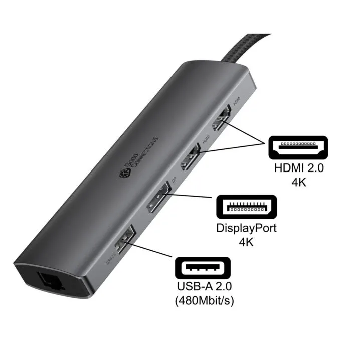 Alcasa HUB-C001A interface hub — image 3