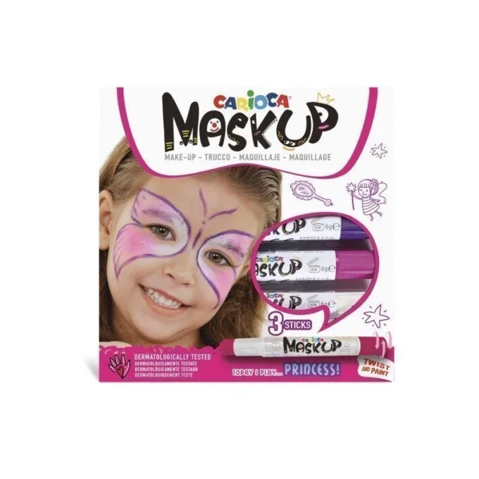 CARIOCA MASK UP FAIRY TALES FACE PAINT BOX OF 3 PCS — image 1