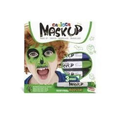 CARIOCA MASK UP MONSTERS FACE PAINT BOX OF 3 PCS