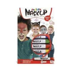 CARIOCA MASK UP PARTY FACE PAINT BOX OF 6 PCS
