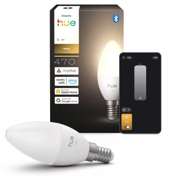 Philips Hue E14 3,7W Światło białe (2700 K) B39 świeczka — image 2