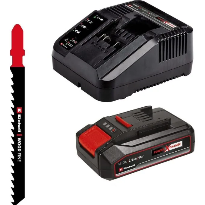 Einhell TC-JS 18/70 included: battery and charger — image 2