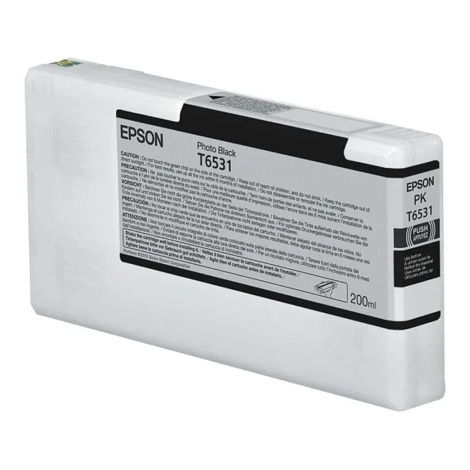 Epson T6531 Photo Black (200ml) ink cartridge — image 3