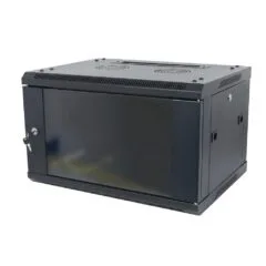 ALLNET network cabinet 19" 15HE 1-part T600mm black disassembled (flat pack) SMA series