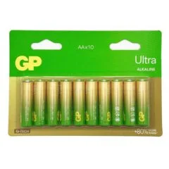 GP AA ULTRA ALKALINE BATTERIES 10 PCS BLISTER