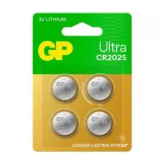 GP LITHIUM CELL 3V 160 mAh CR2025 4 PCS BLISTER