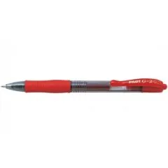 PILOT G-2 - GEL INK ROLLER - RED - LARGE TIP (1.0MM)