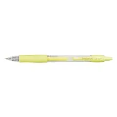 PILOT G-2 - GEL INK ROLLER - PASTEL YELLOW - MEDIUM TIP (0.7MM)