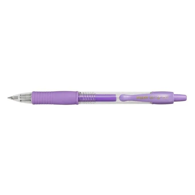 PILOT G-2 - GEL INK ROLLER - PASTEL VIOLET - MEDIUM TIP (0.7MM) — image 1