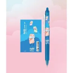 PILOT FRIXION CLICKER FANCY WINTER 25 LIGHT BLUE BODY R.BALL 0.7MM BLUE INK