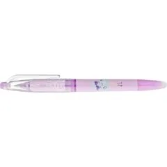 PILOT FRIXION BALL FANCY POOL PARTY 26 ICE CREAM SOFT PINK BODY - GEL INK ROLLER - VIOLET INK - MEDIUM TIP (0.7MM)