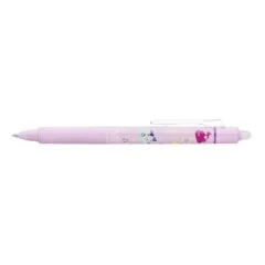 PILOT FRIXION CLICKER FANCY POOL PARTY 26 ICE CREAM SOFT PINK BODY R.BALL 0.7MM VIOLET INK