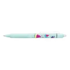 PILOT FRIXION CLICKER FANCY POOL PARTY 26 WATERMELON SOFT GREEN BODY R.BALL 0.7MM BLACK INK