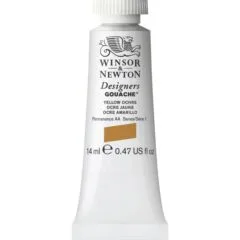 W&N DESIGNERS GOUACHE 14ML TBE YELLOW OCHRE