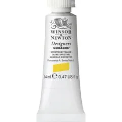 W&N DESIGNERS GOUACHE 14ML TBE SPECTRUM YELLOW