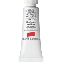 W&N DESIGNERS GOUACHE 14ML TBE SPECTRUM RED