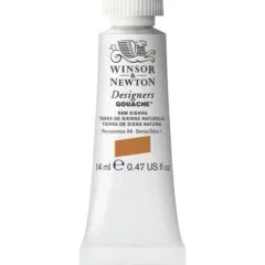 W&N DESIGNERS GOUACHE 14ML TBE RAW SIENNA