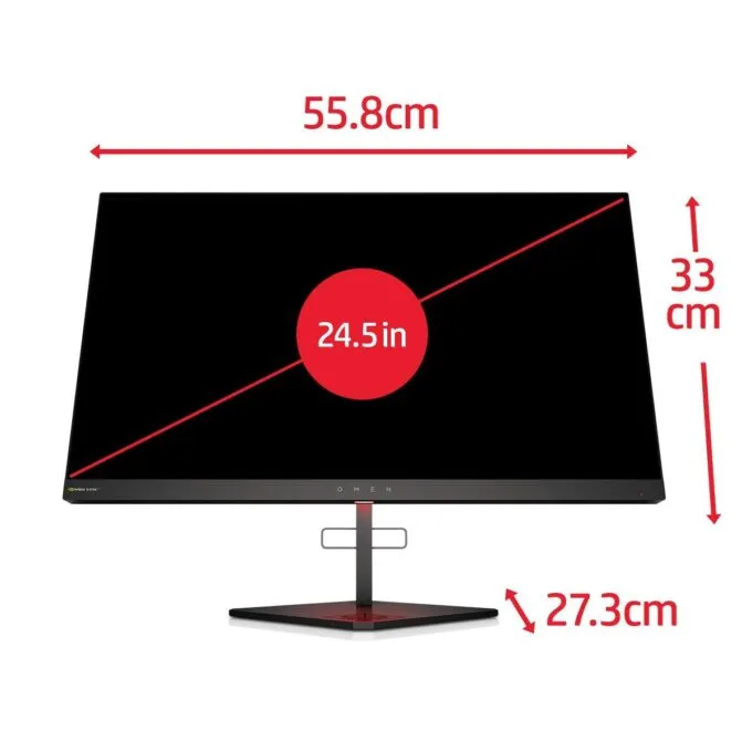 HP OMEN X 25f 24.5-inch FHD 240Hz 1ms TN Gaming Monitor – 4WH47AA — image 5