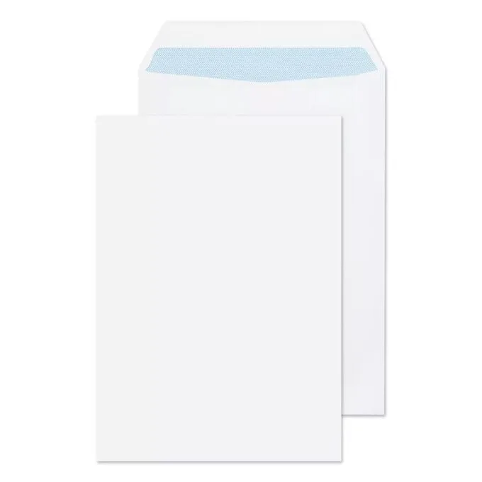 WHITE ENV P & S 229X162MM 100 GSM 500 PCS BOX — image 1