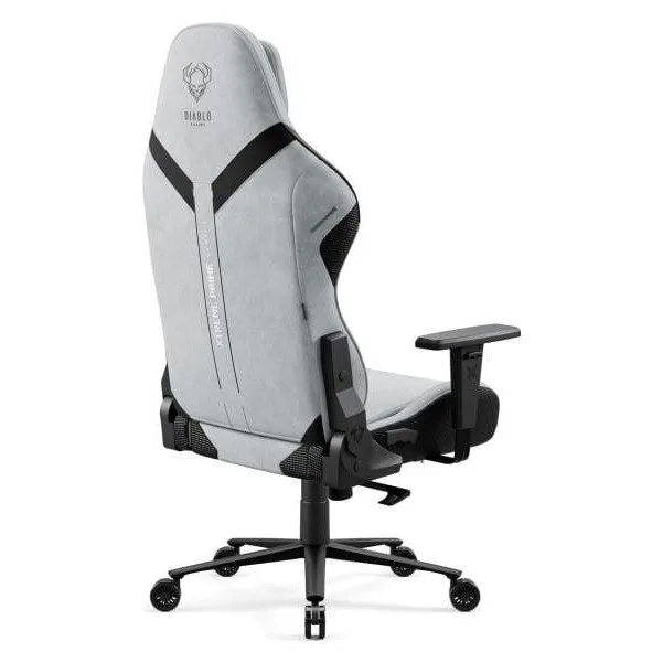 Diablo Chairs X.One Prime Grey Gaming Chair - 140 kg Capacity - 5904405578674 — image 5