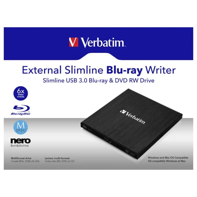 Verbatim External Slimline optical disc drive — image 6