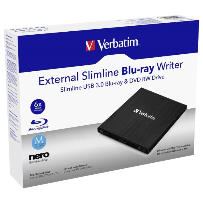 Verbatim External Slimline optical disc drive — image 7