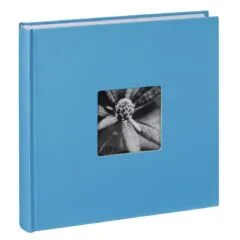 ALBUM FINE ART JUMBO 30X30/100 BLUE, WHITE TABS