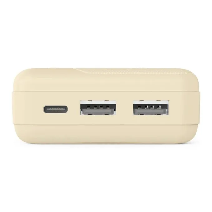 Hama Power Pack Pocket 20 20000 mAh 2X USB-A sand — image 2