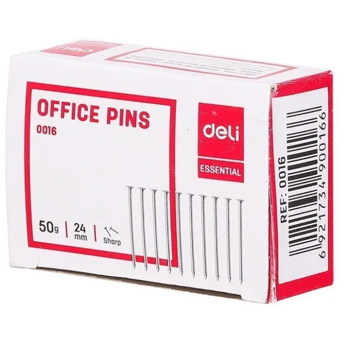 DELI OFFICE PINS 24MM — image 1