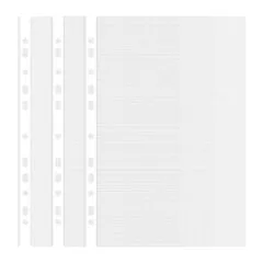 DELI 11-HOLE SHEET PROTECTOR A4 0.035MM 100PK