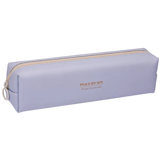 DELI MACARON PENCIL POUCH 215X55X50MM ASSORTED — image 1
