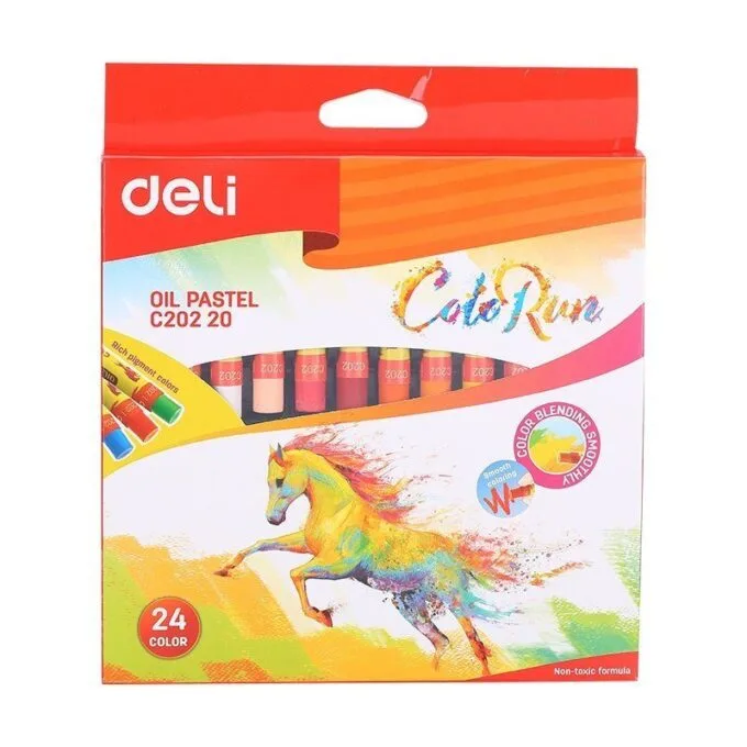 DELI OIL PASTEL RICH COLOR 24C — image 1
