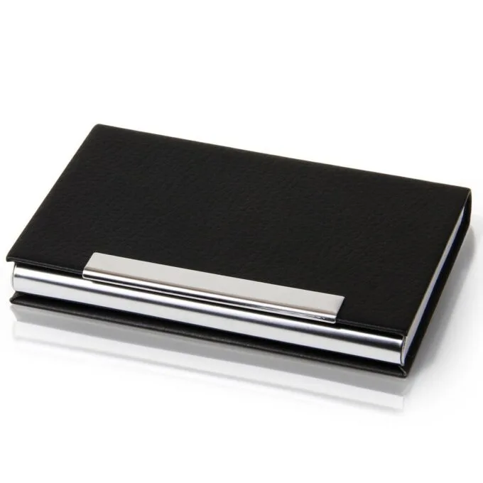 DELI PREMIUM BUSINESS CARD CASE BLACK — image 1