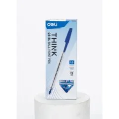 DELI BALL POINT PEN 1.0MM BLUE