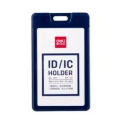 DELI NAME BADGE - VERTICAL BLUE 54X89MM
