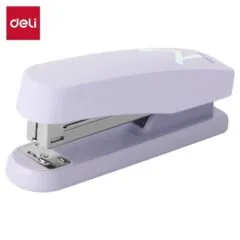 DELI MACARON STAPLER HALF STRIP 25 SHEETS PURPLE