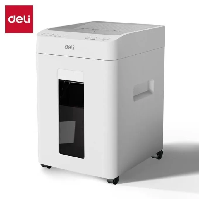 DELI AUTOMATIC PAPER SHREDDER 100 SHEETS ( 8 SHEETS MANUAL) S5 26 LTR — image 1
