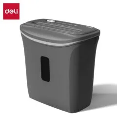 DELI PAPER SHREDDER 6 SHEETS S4 12 LTR